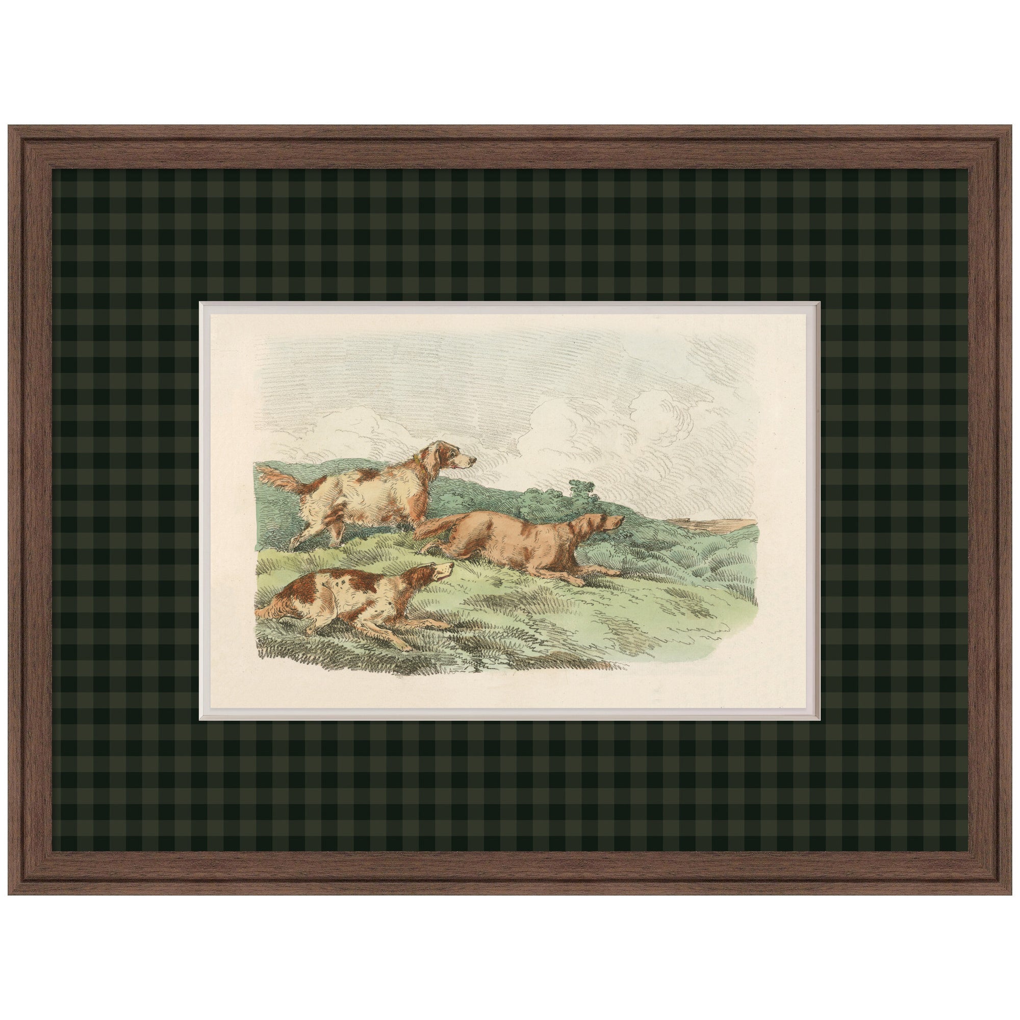 Framed Art 26x20 Florence Medium Brown 1