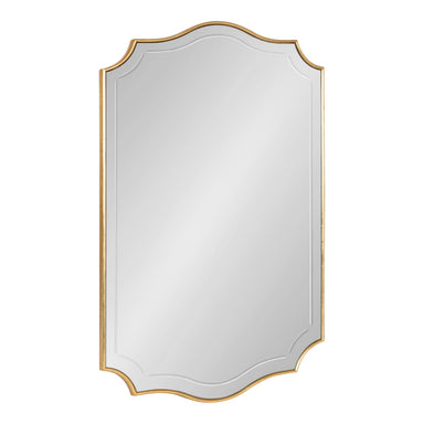 Scallop Mirror Gold 20x30 1