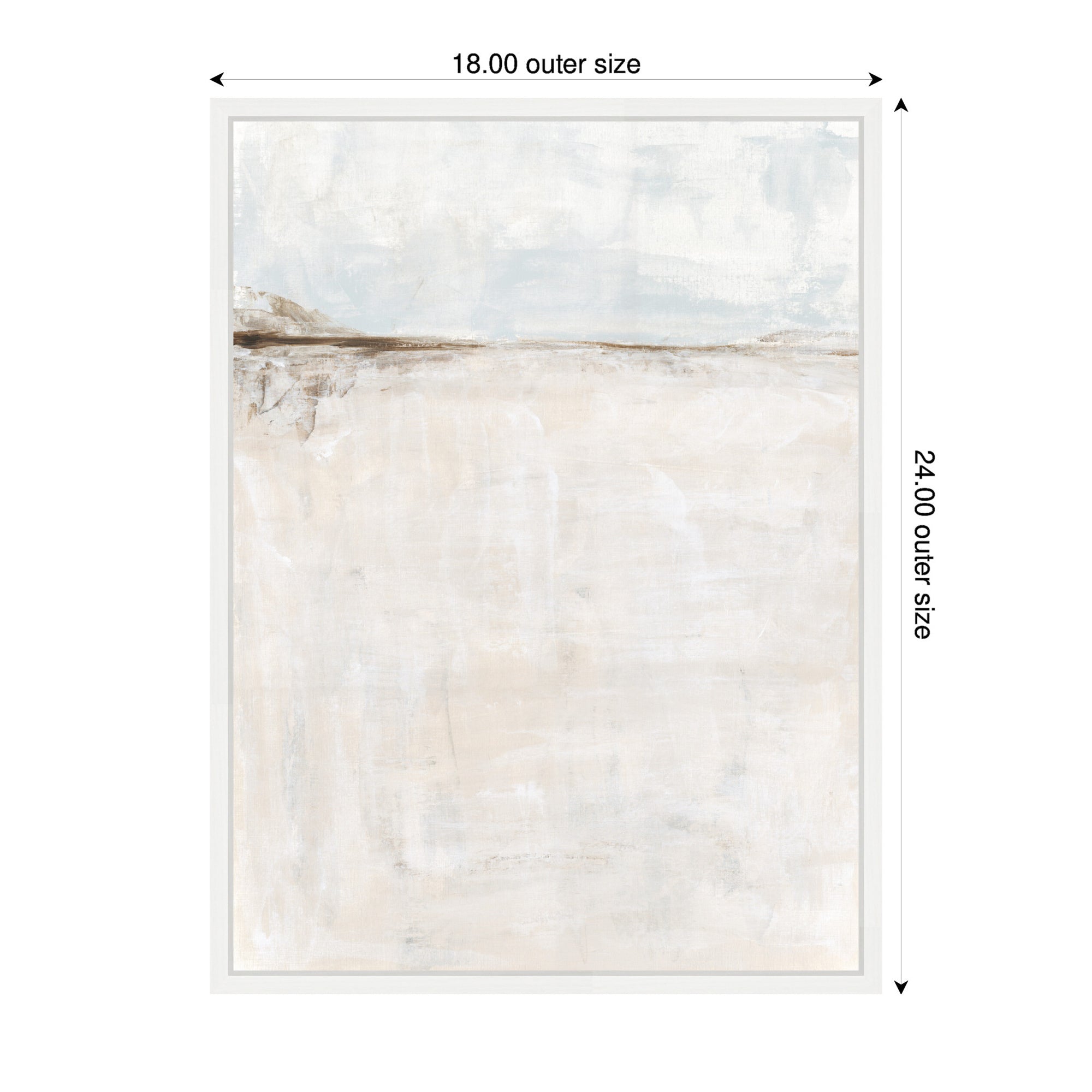 Framed Canvas 18x24 Sylvie White 2