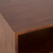 Floating Side Table Dark Brown 12.5x10x7 5