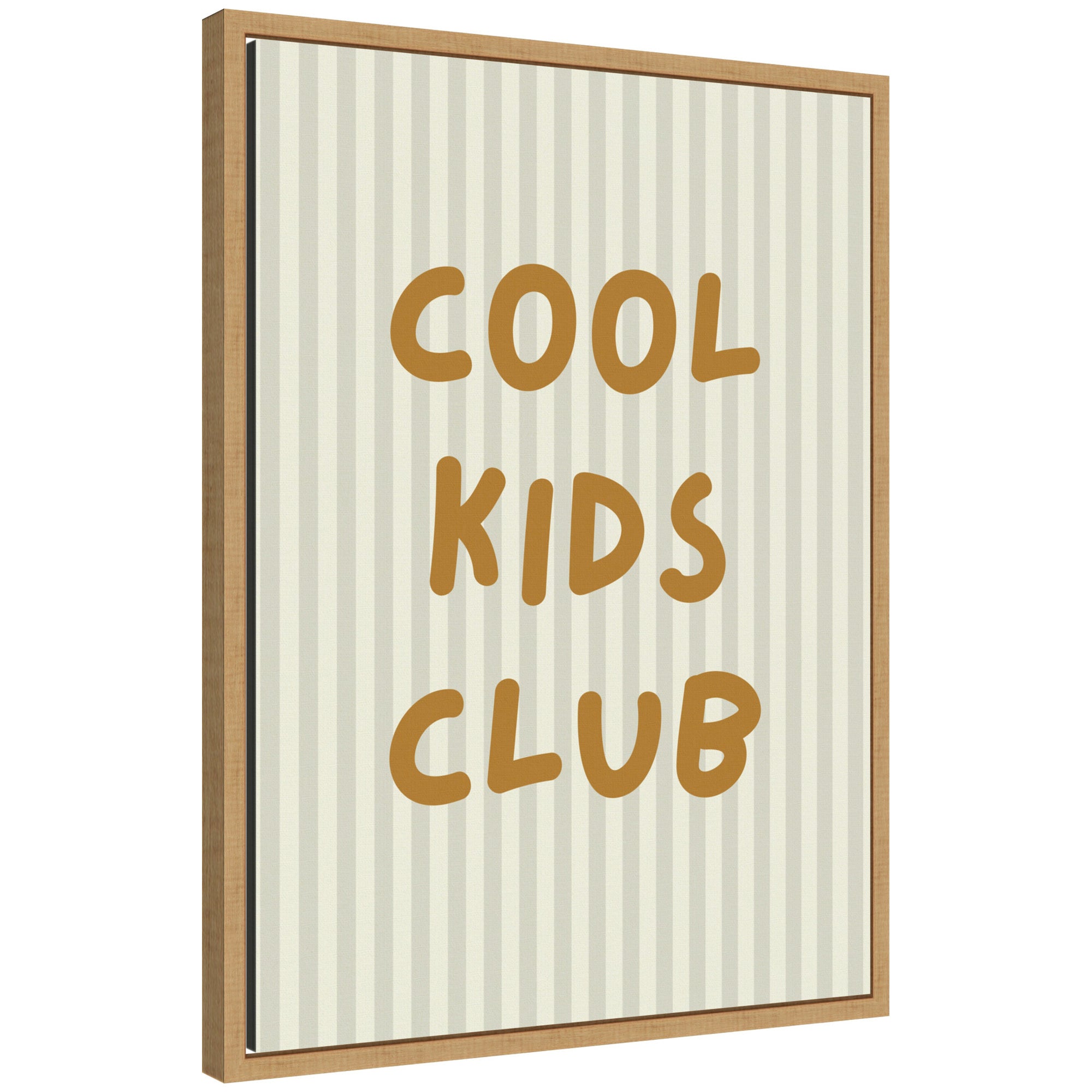Cool Kids Club by Laura Moss Framed Canvas Wall Art Print