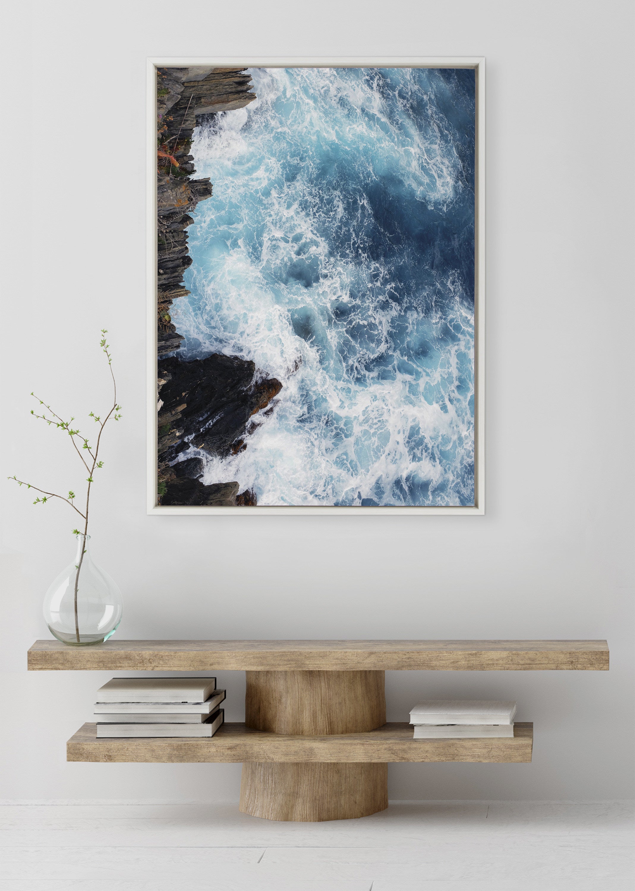 Framed Canvas Sylvie White 28x38 5