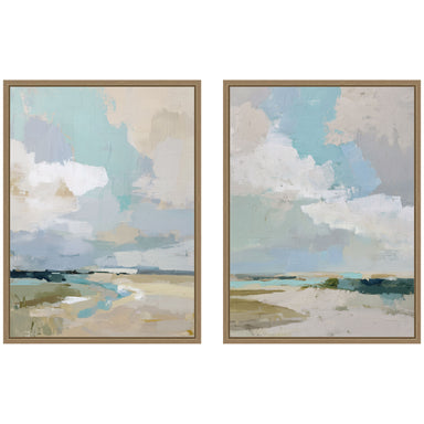 Art Set 2 Piece Set 18x24 Sylvie Dark Gold 1