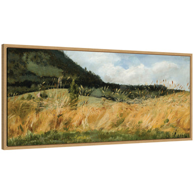 Framed Canvas 40x18 Sylvie Natural 1