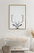 Framed Canvas Sylvie Bright Gold 23x33 6