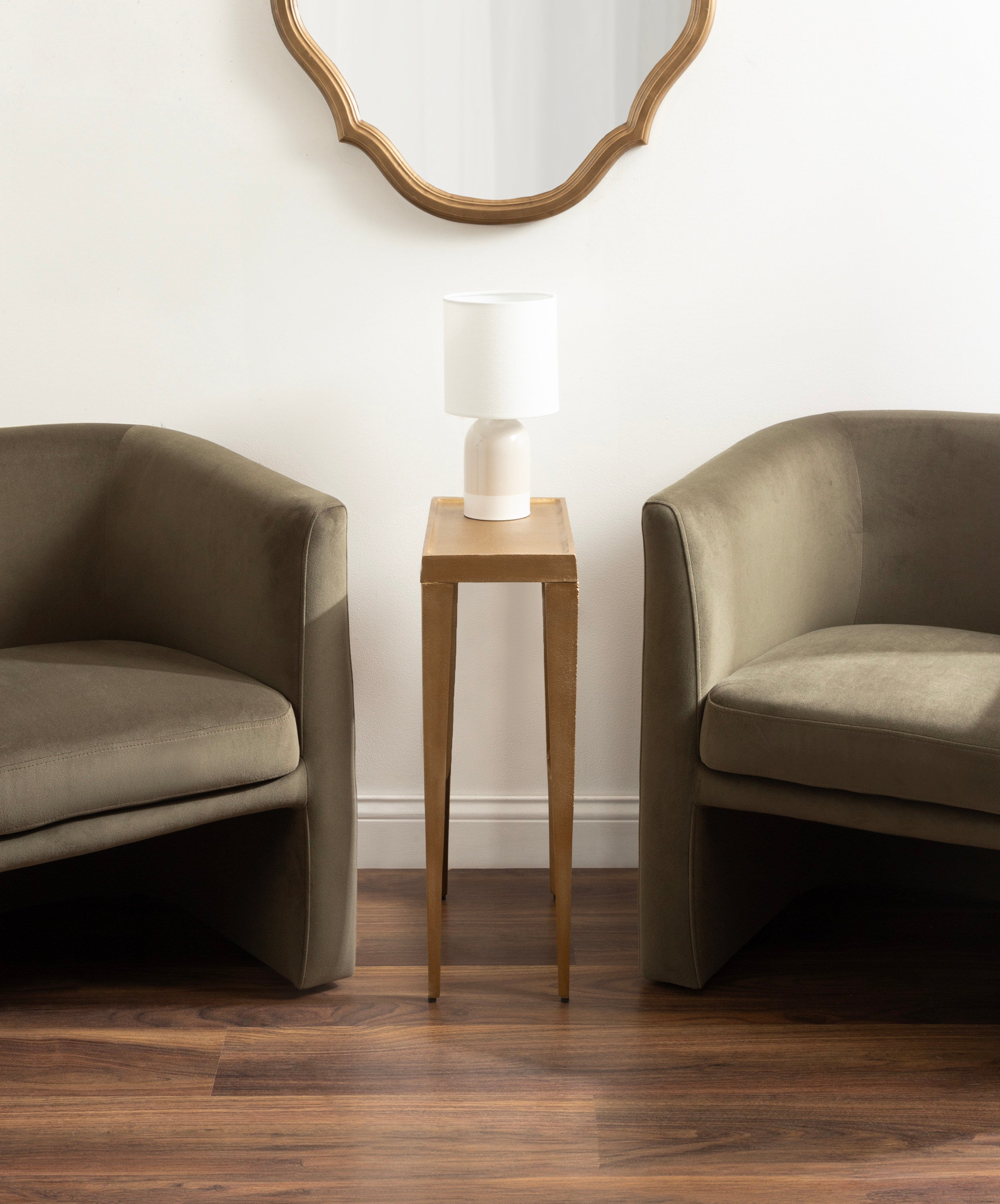 Side Table 16x8x25 Gold 7