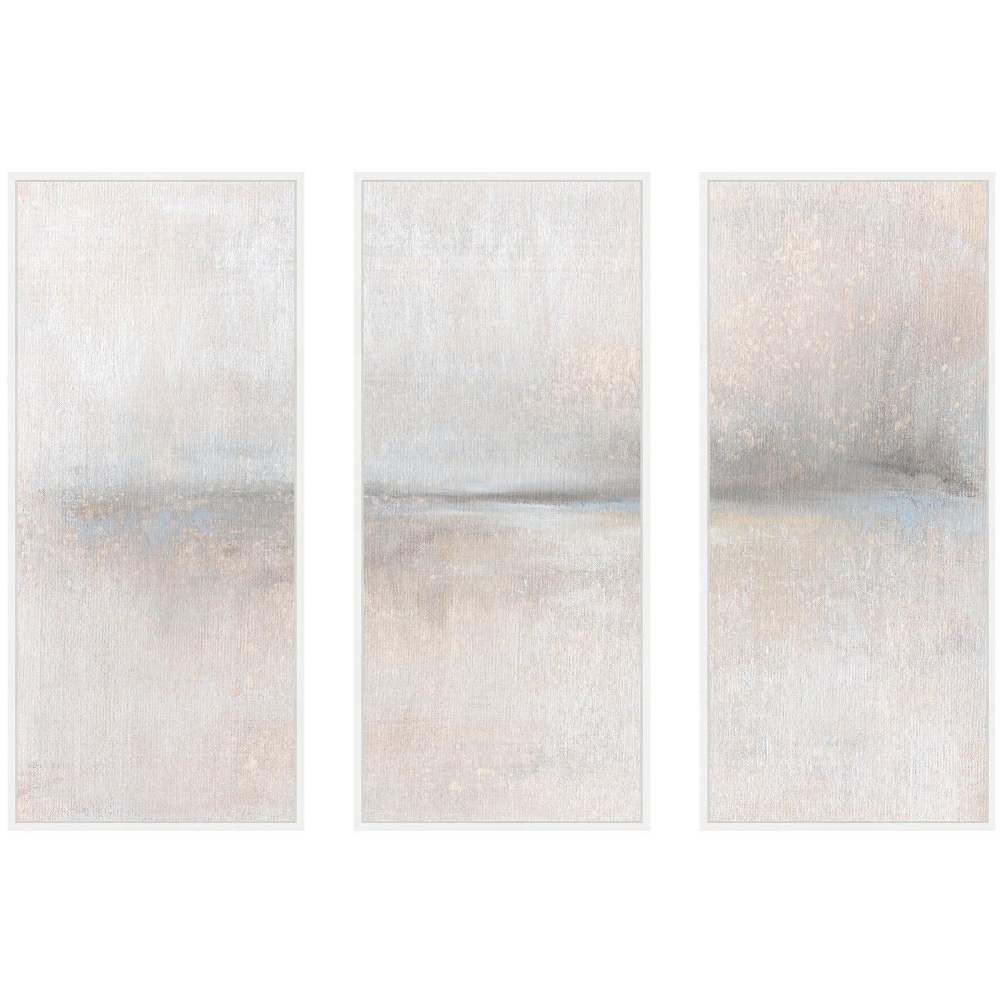 Art Set 3 Piece Set 18x40 Sylvie White 1