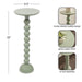 Drink Table Green 9x9x22 2