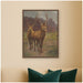Framed Canvas 18x24 Sylvie Walnut 5