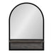 Functional Mirror Gray Black 24x32 2