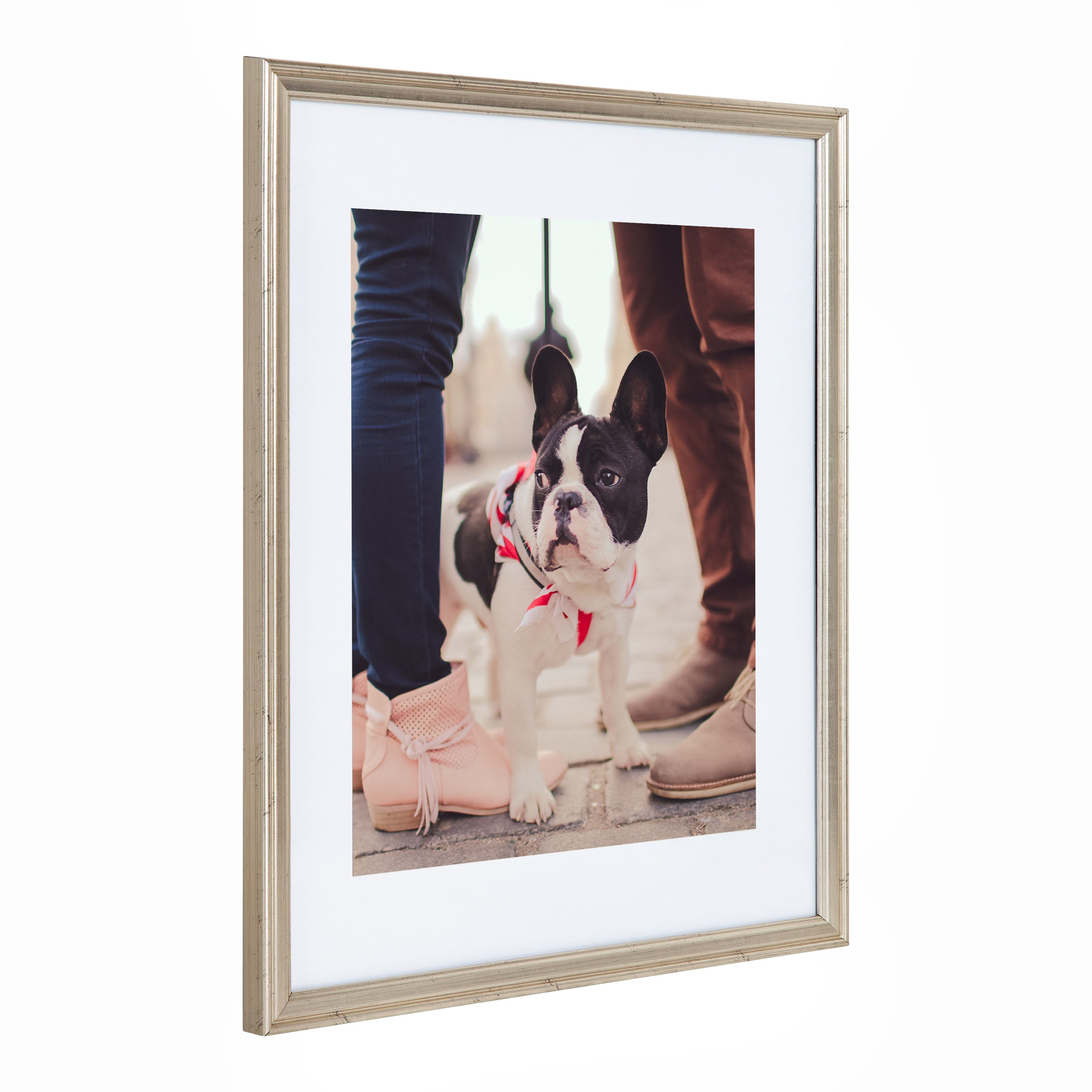 Wall Frame Silver 14x18 matted to 11x14 5