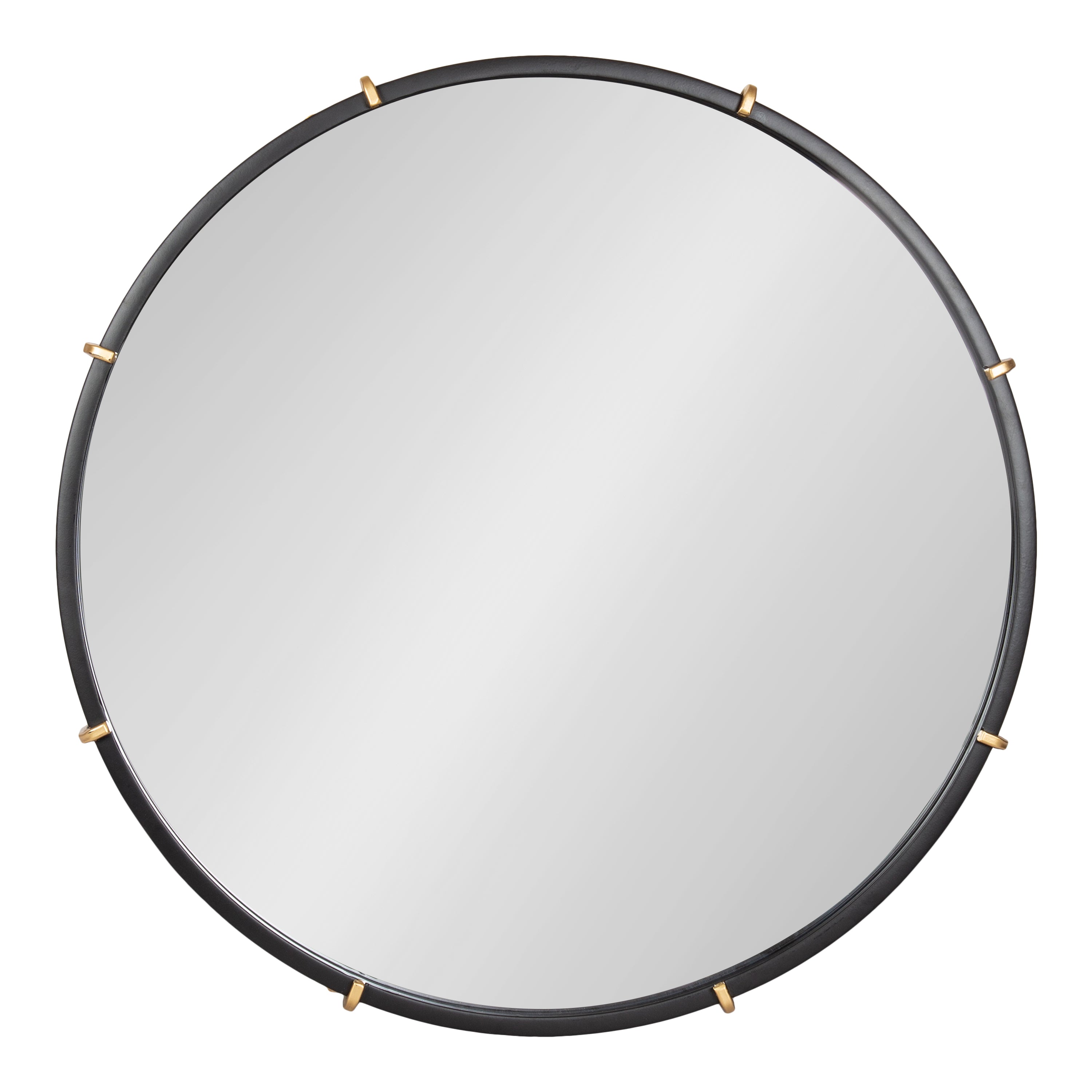 Venturi Round Metal Mirror