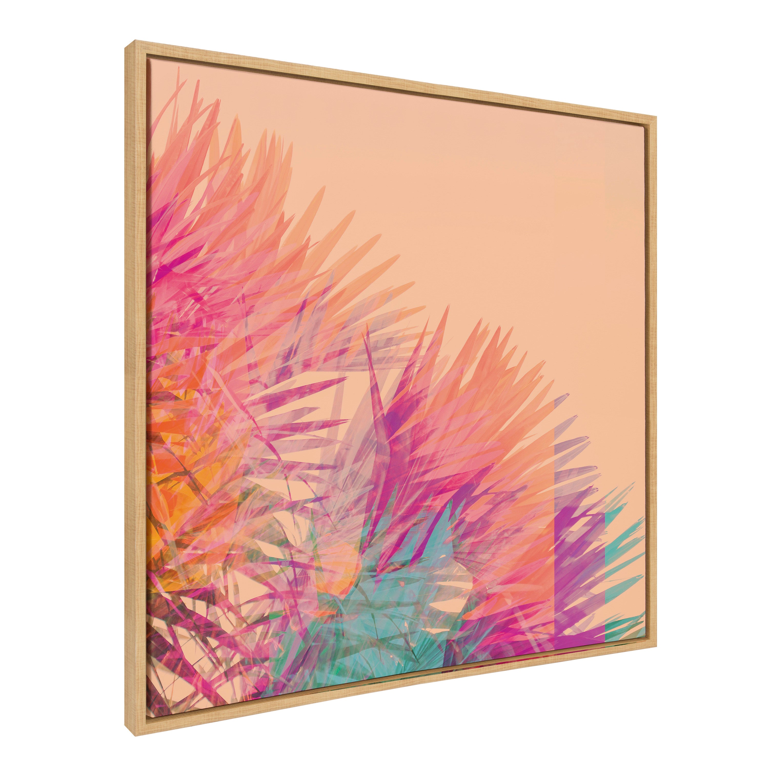 Sylvie Sun Burn 2 Framed Canvas by Alicia Bock