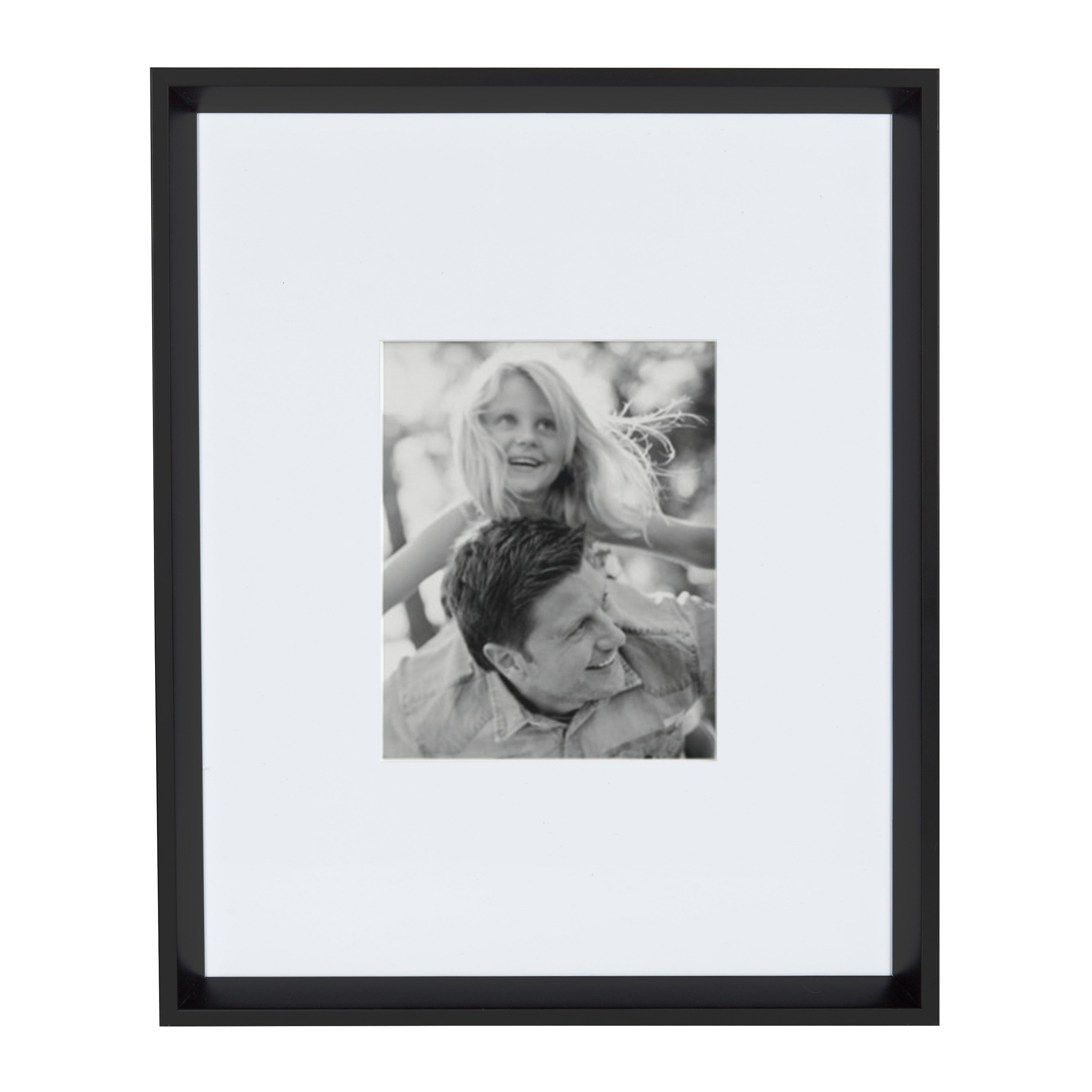 Wall Frame Black 16x20 matted to 8x10 6