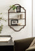 Accent Shelf Bronze 20x6x32 7
