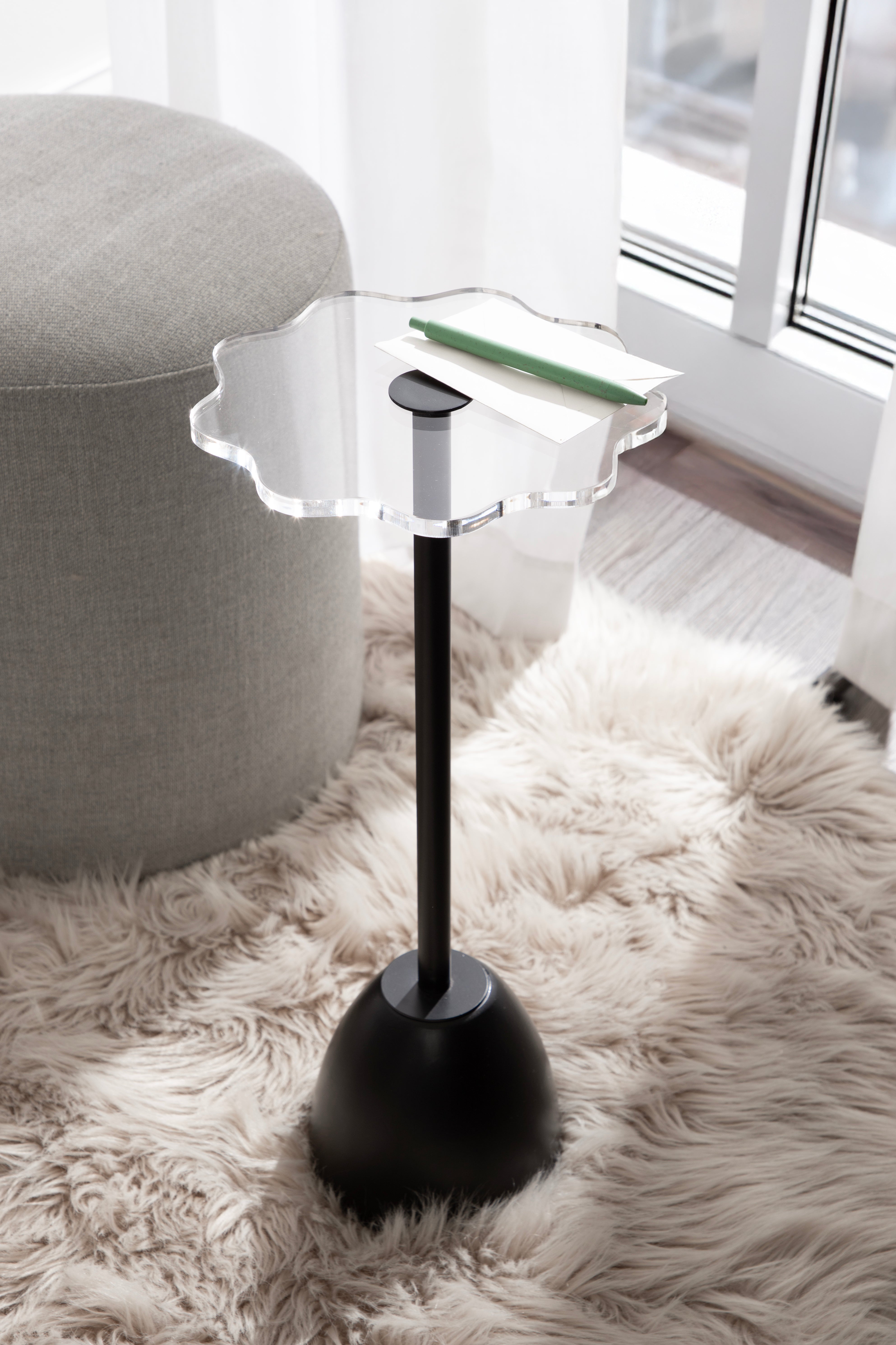 Drink Table 10x10x22 Black 6