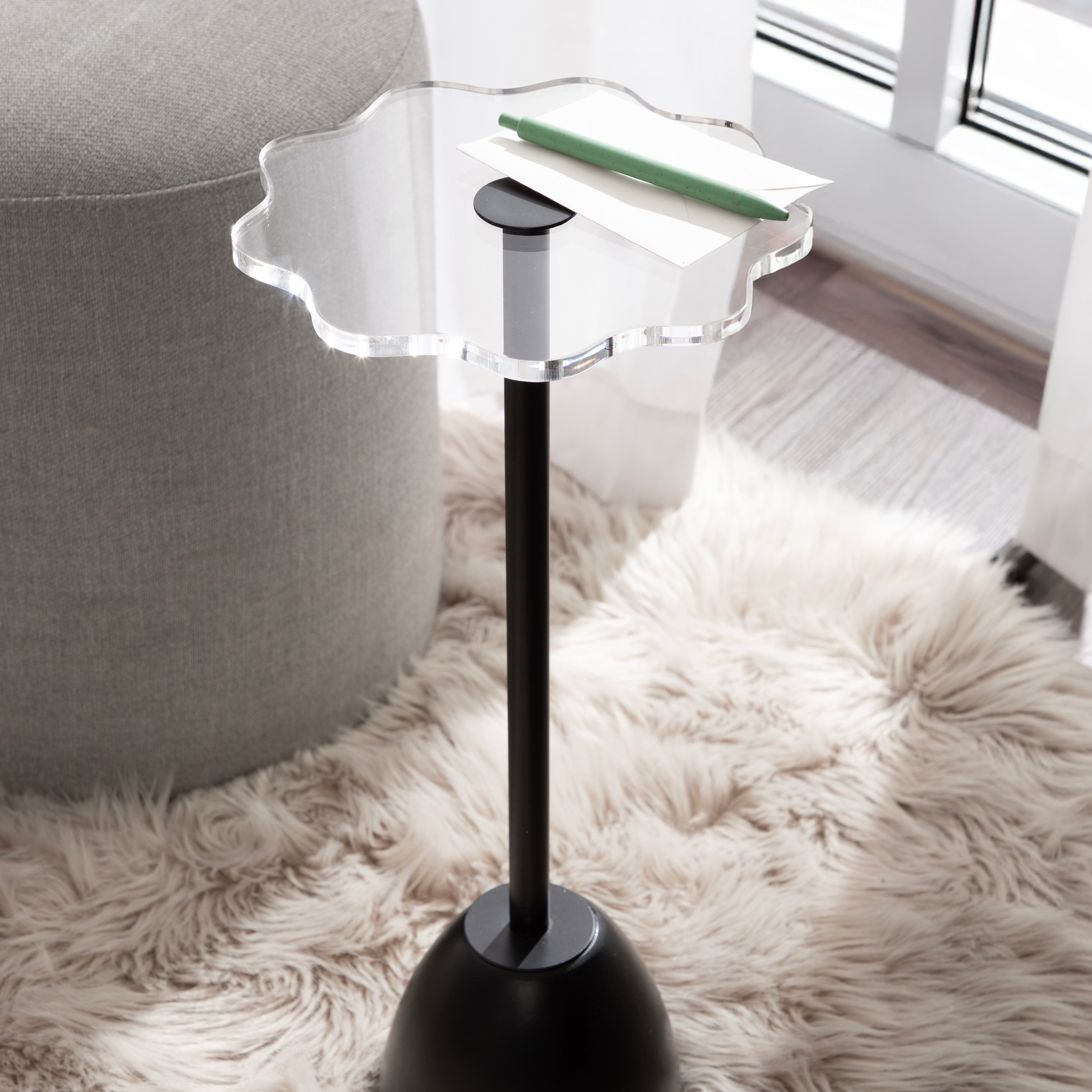 Drink Table 10x10x22 Black 6
