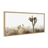 Sylvie Joshua Tree Landscape Framed Canvas by Saint and Sailor Studios