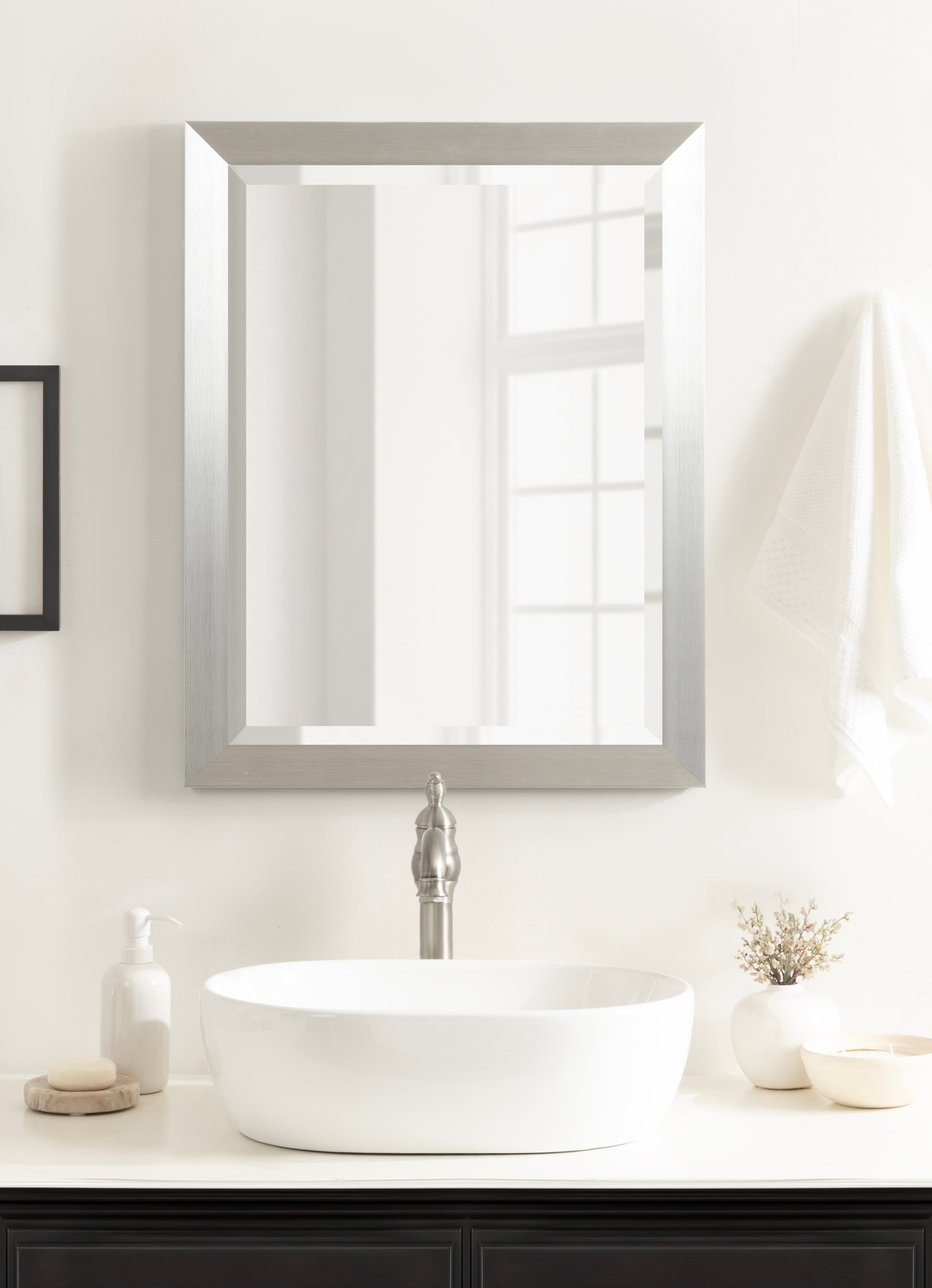 Cressna Rectangle Bathroom Wall Mirror