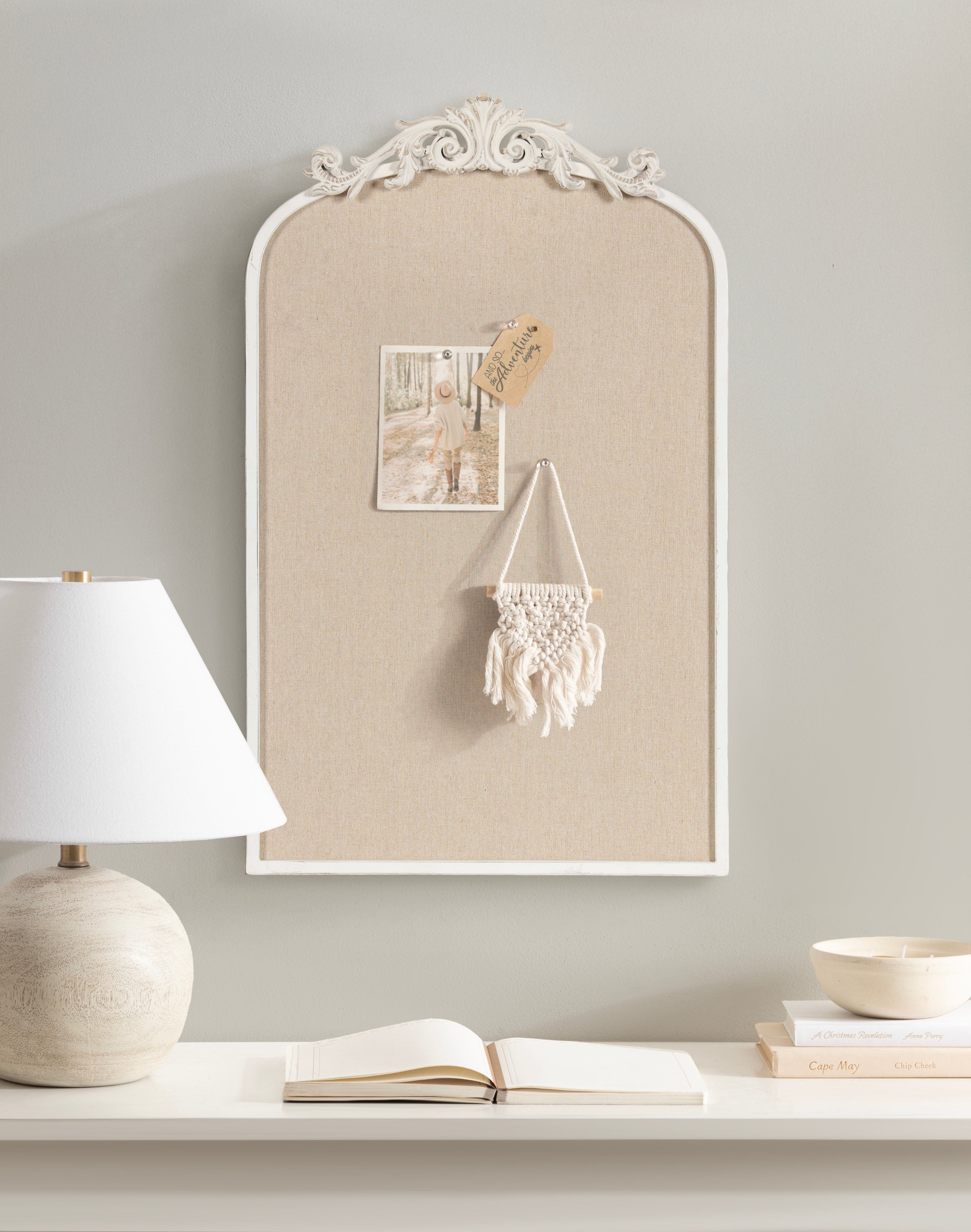 Pinboard White 19x31 6
