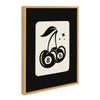 Sylvie Cherry Ball 8 Framed Canvas by Honey Island Studio