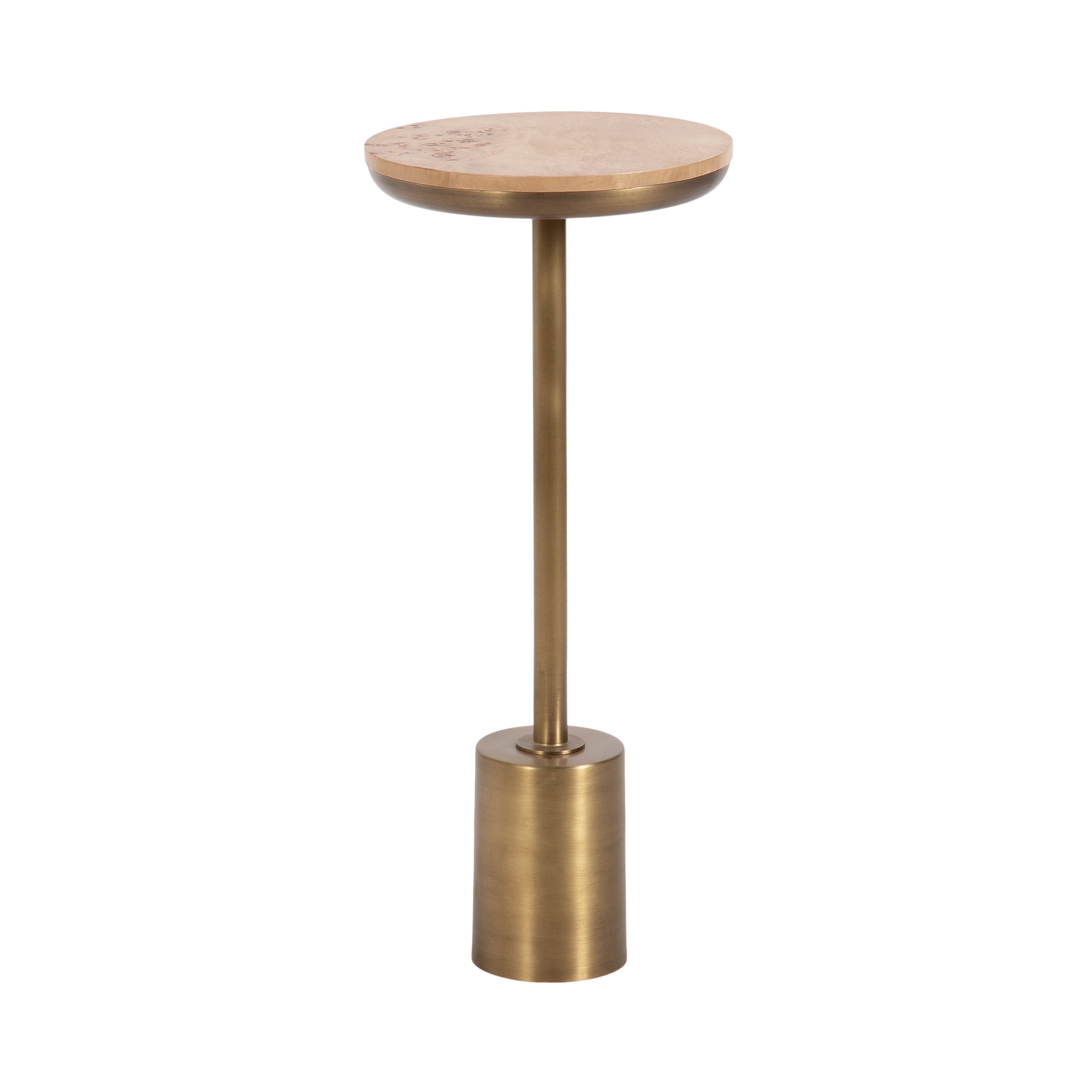 Side Table Gold 10x10x24 1