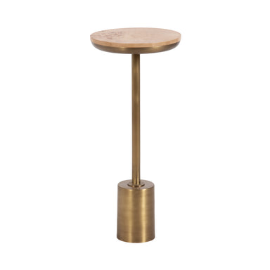 Side Table Gold 10x10x24 1
