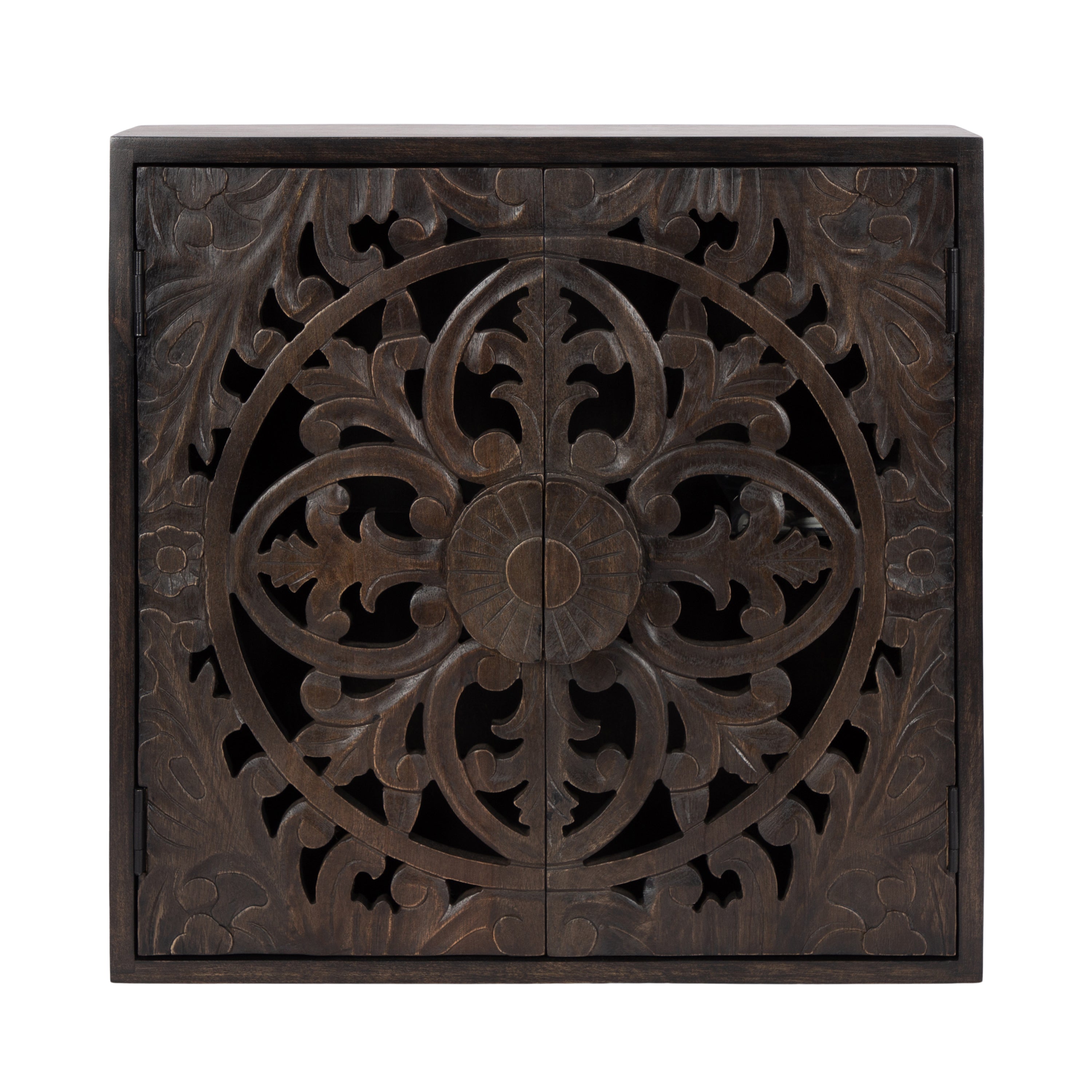 Cabinet 20x6x20 Dark Brown 5