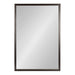 Rectangle Mirror Pewter 26x38 5