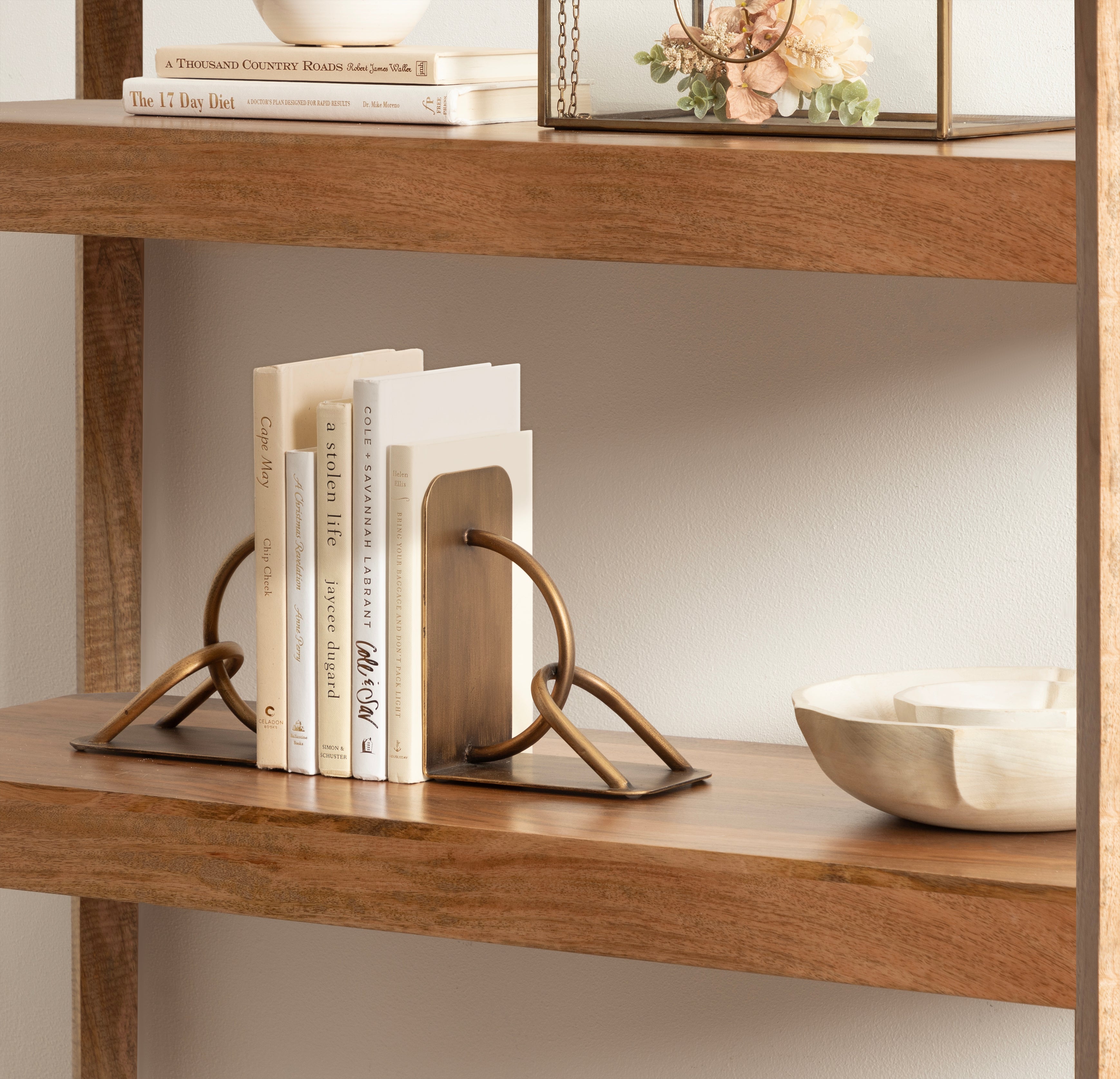 Chenery Metal Bookends