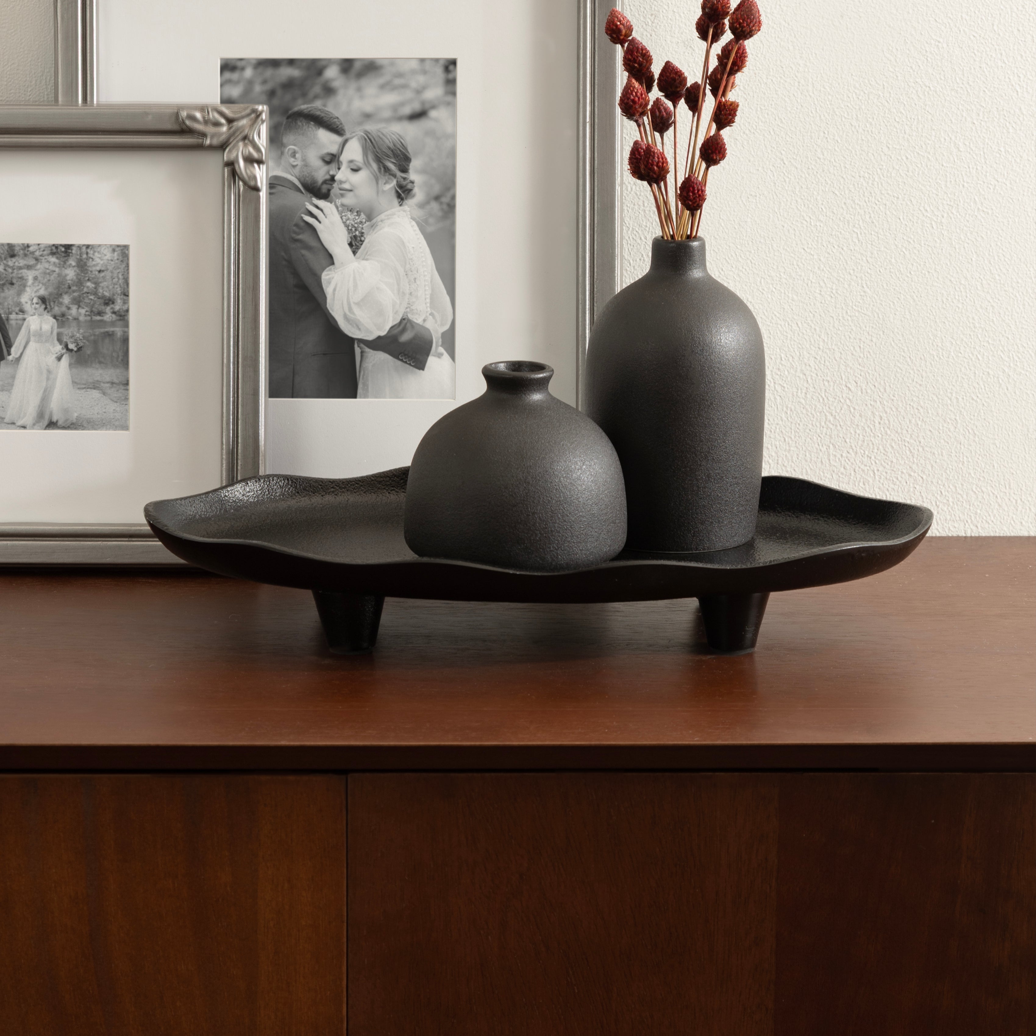 Serving Tray 14x8 Black 7