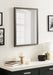 Rectangle Mirror Pewter 20x26 7