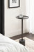 Drink Table Pewter Black 10x10x24 7
