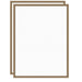 Art Set 2 Piece Set 18x24 Sylvie Dark Gold 1