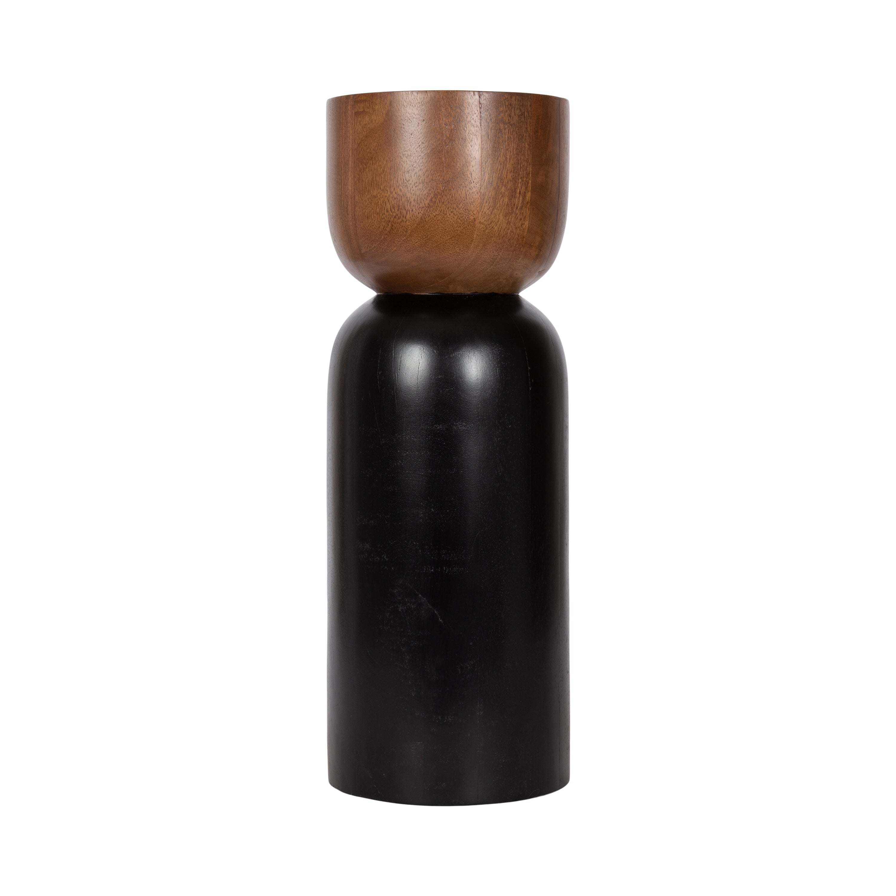 Drink Table Black Walnut Brown 8x8x22 5