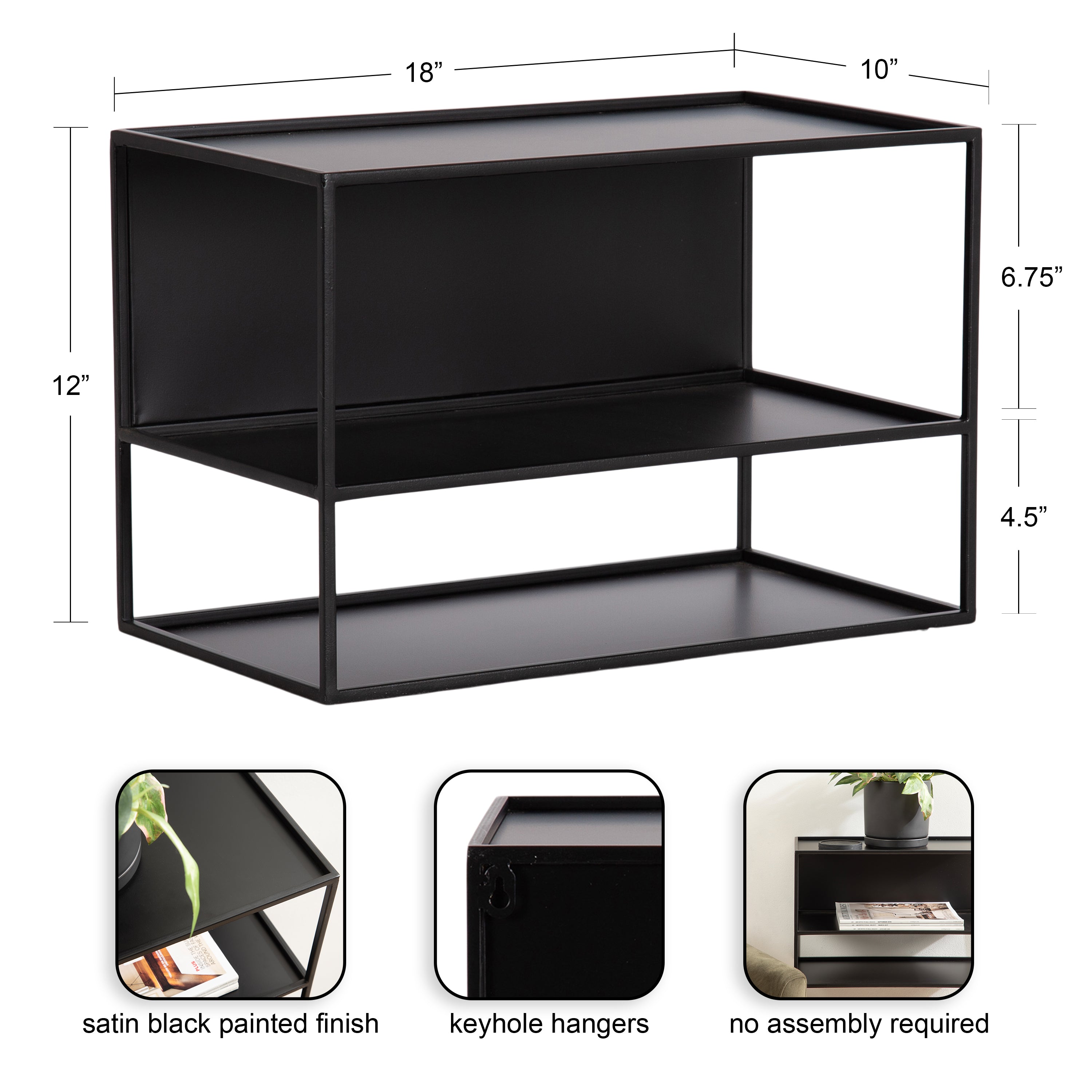 Nomi Floating Side Table