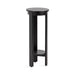 Side Table Black 12x12x30 5