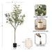 Faux Tree Cream 6' 2
