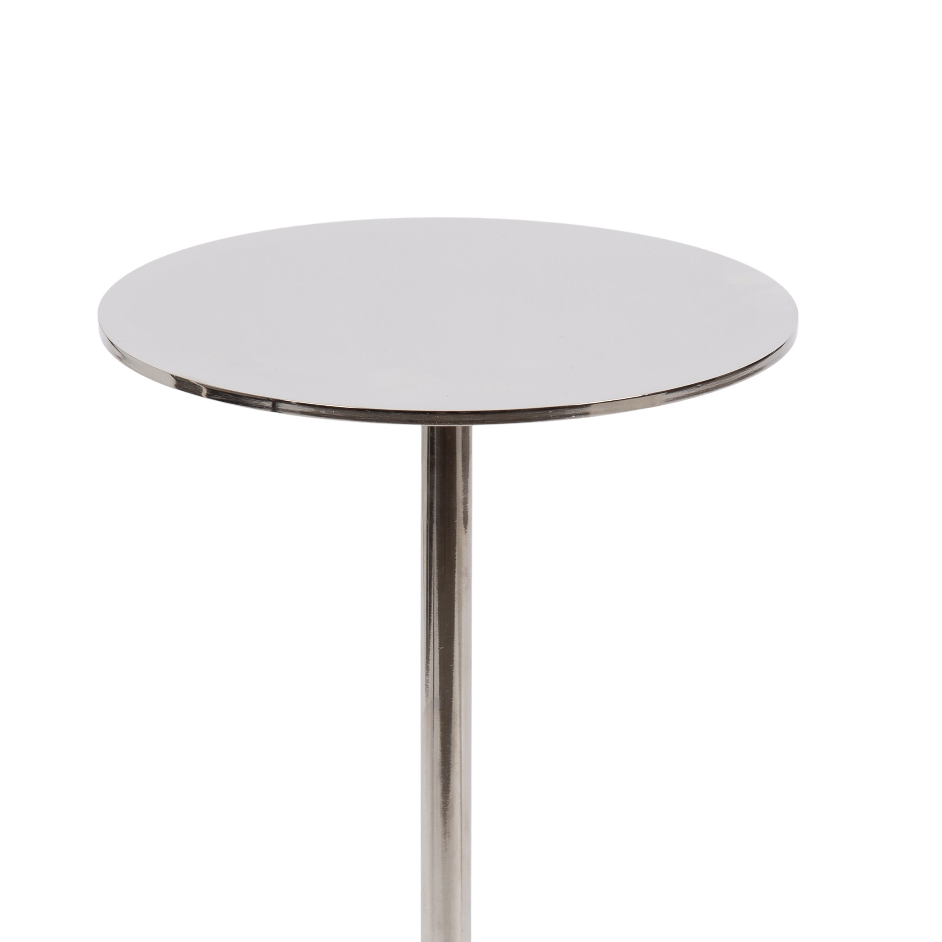 Drink Table Silver 7x7x20 3