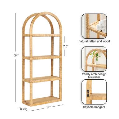 Accent Shelf 14x34 Natural 2