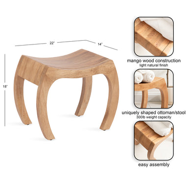 Standard Ottoman Natural Biscuit 22x14x18 2