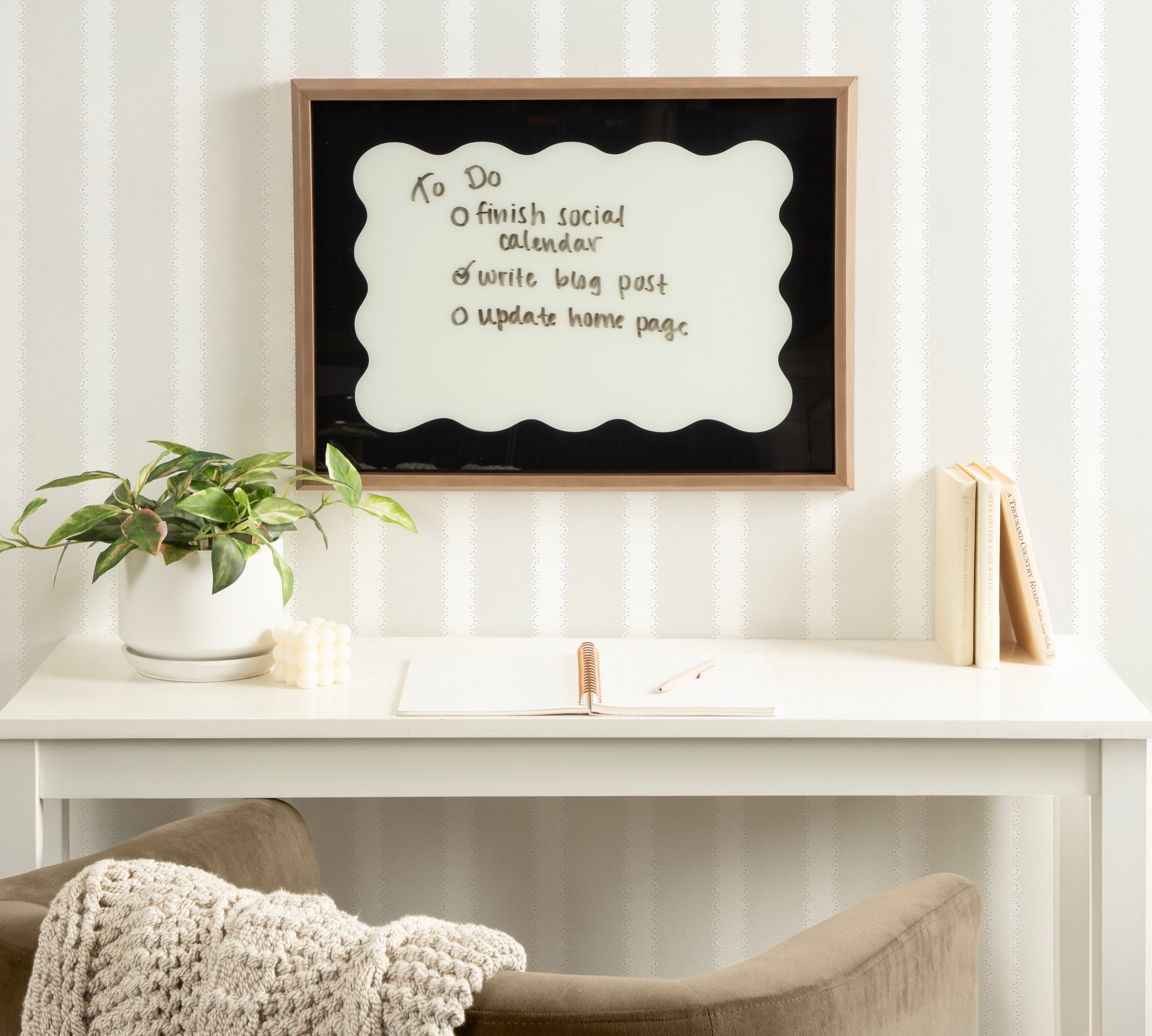 Dry Erase Board 18x24 Blake Gold 7