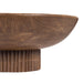 Serving Bowl Walnut Brown 12x12x5 5