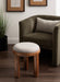 Standard Ottoman 16x16x18 Walnut Brown 7