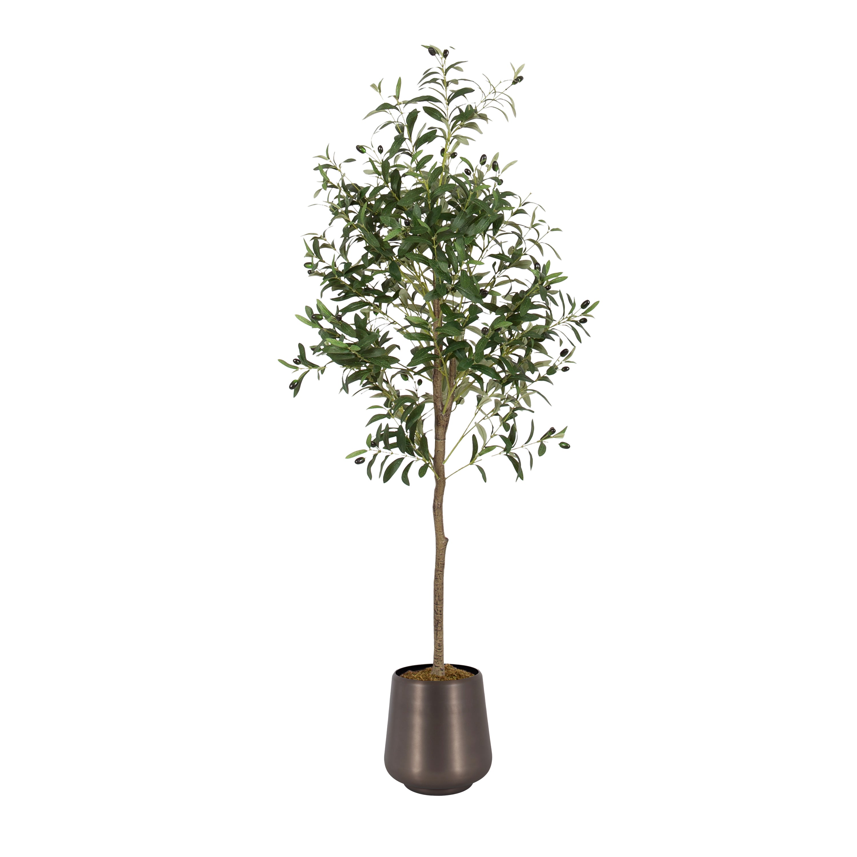 Faux Tree 5' Pewter 1