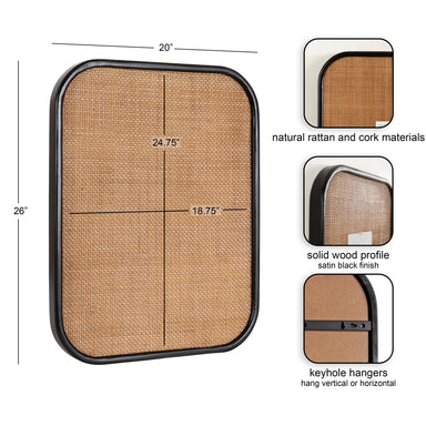 Pinboard Black 20x26 2