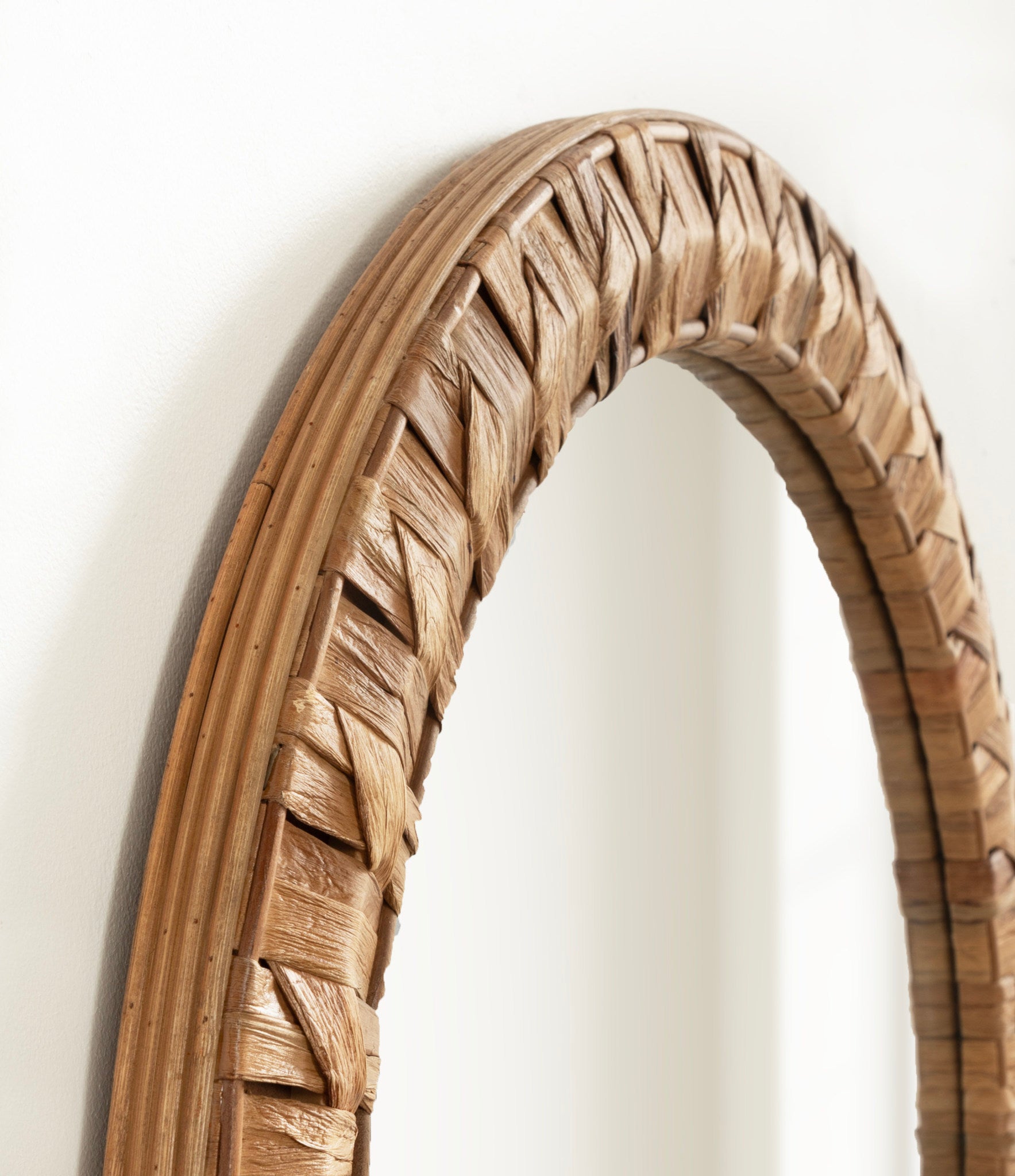 Laalima Woven Round Mirror