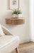 Floating Side Table Natural Beige 20x11x6 8
