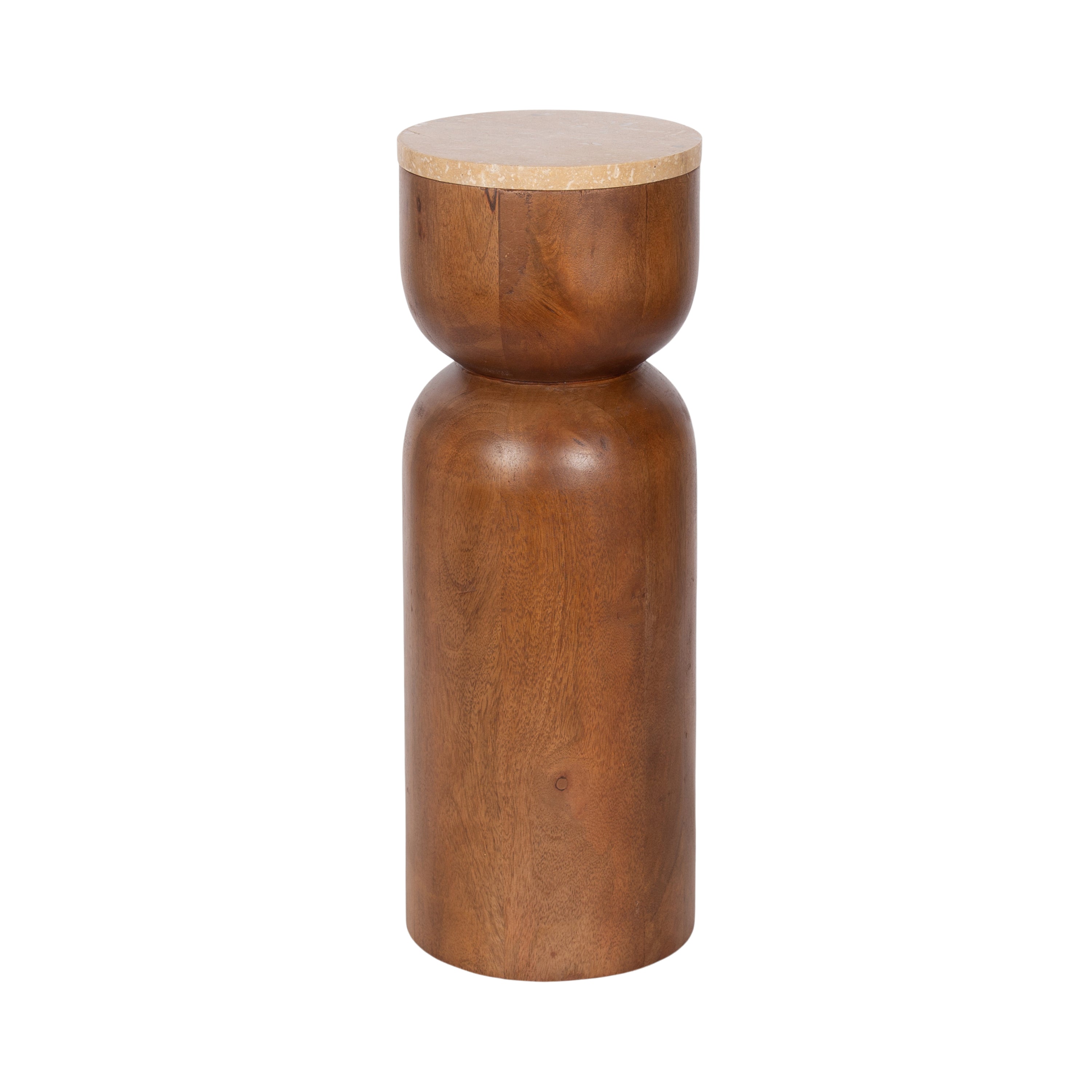 Drink Table Walnut Brown 8x8x22 1