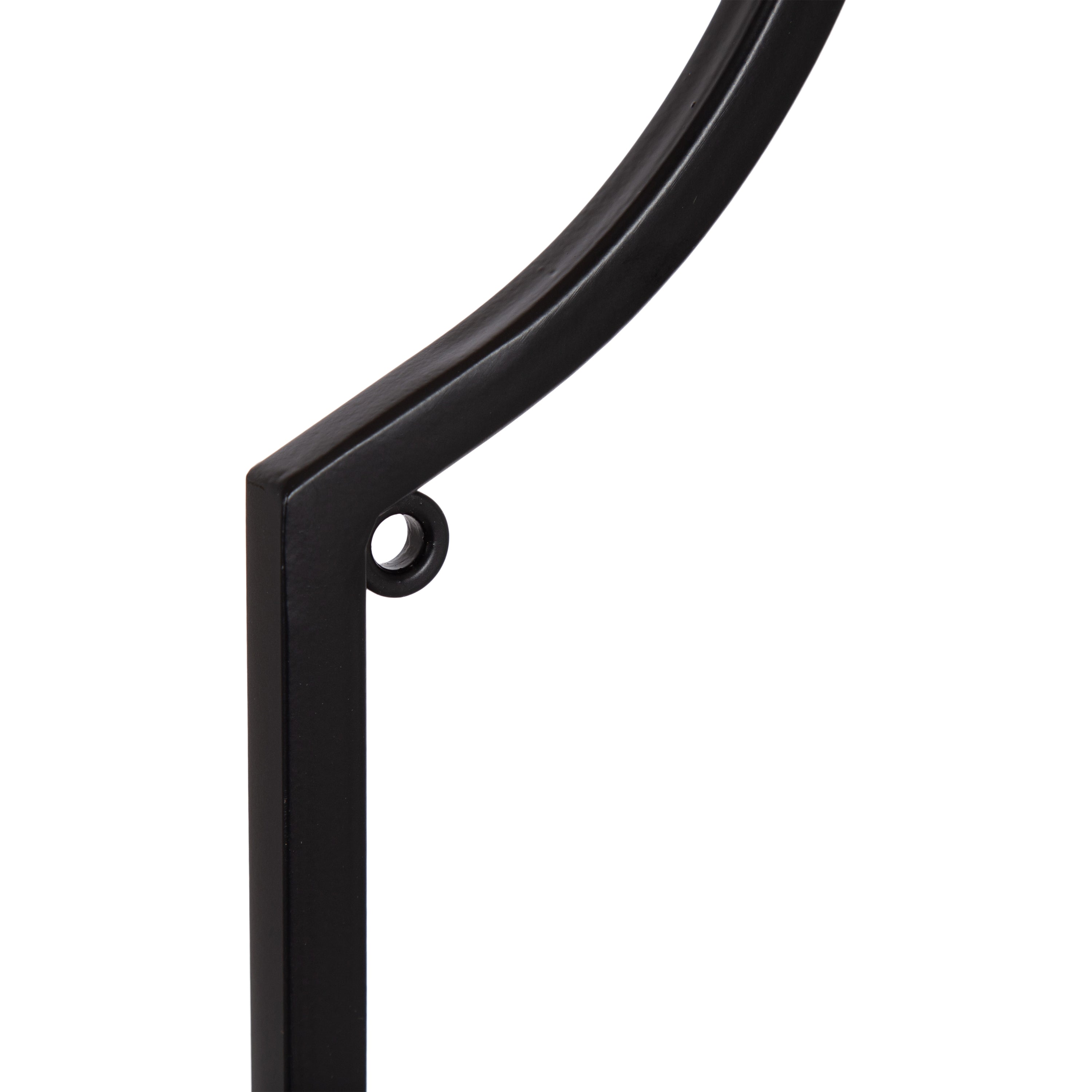 Accent Shelf Black 18x24 5